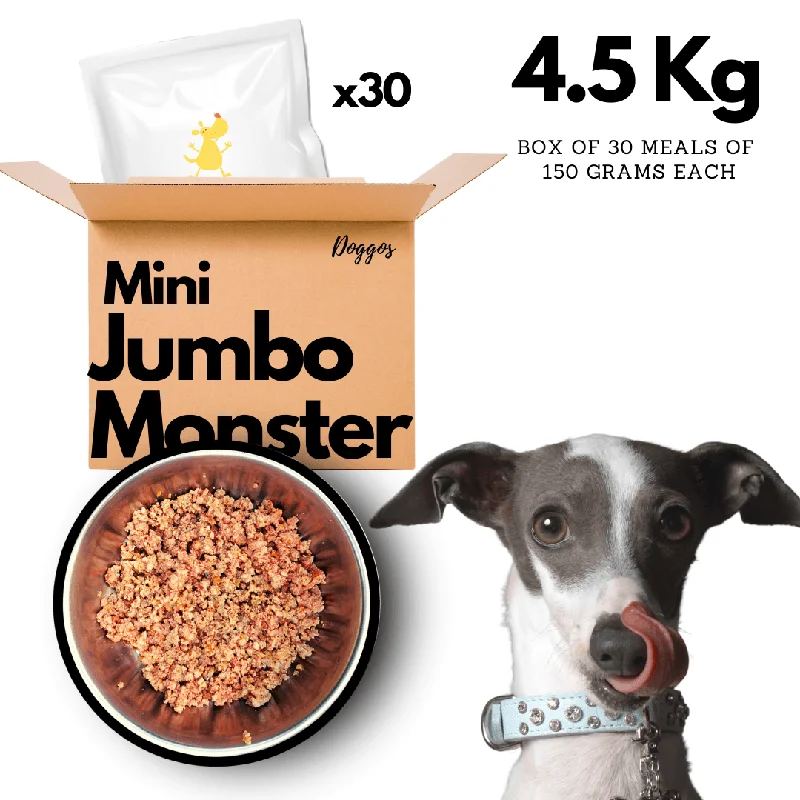 Doggos Mini Jumbo Monster (30 packets of 150g of fresh dog food)