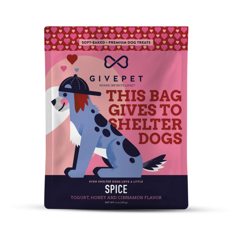 Givepet Soft Baked Spice Dog Treats (6 oz)