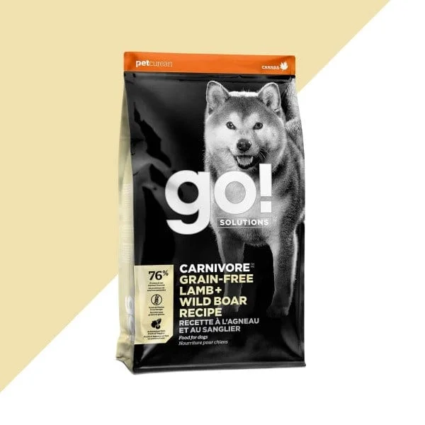 Go! Solutions Carnivore Grain-Free Lamb & Wild Boar Recipe Dry Dog Food