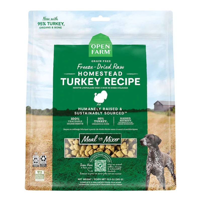 Open Farm Freeze-Dried Homestead Turkey Morsels