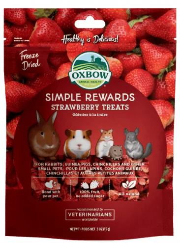 Oxbow Simple Rewards Strawberry Treats