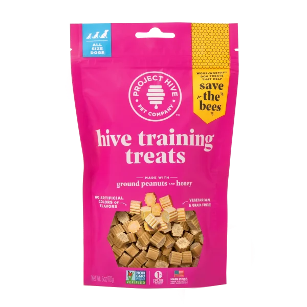 Project Hive Dog Training Treats - Peanut / Honey