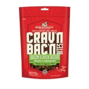 Stella & Chewy's Crav'n Bac'n Bites Bacon & Duck Recipe Dog Treats