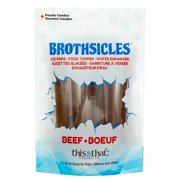 This & That Brothsicles for Dogs - Beef 5pk