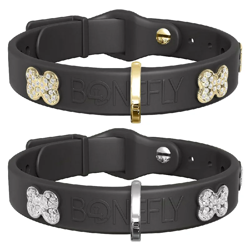 Boneflex Crystal Dog Collar