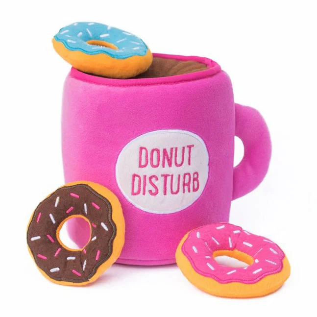 Donut Disturb Dog Toy