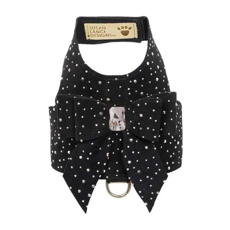 Bailey Stardust Dog Harness: Black