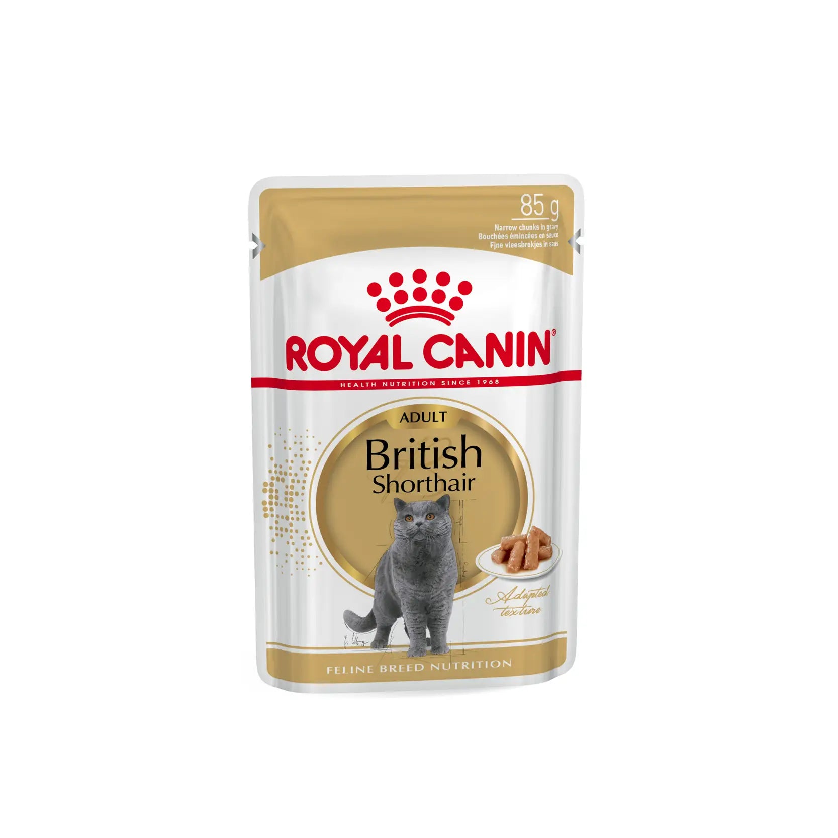 Royal Canin - Adult British Shorthair Wet Food in Gravy 85g