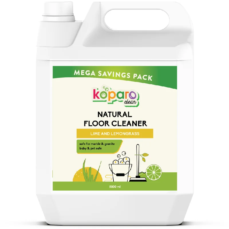 Koparo Natural Floor Cleaner Lime and Lemongrass Fragrance (Pet Safe)