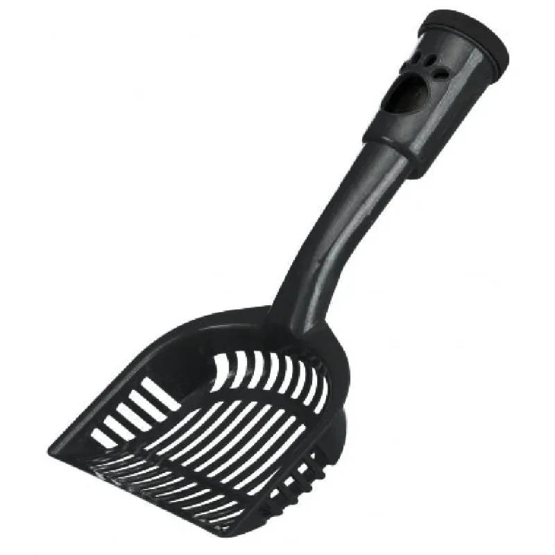 Trixie Litter Scoop with 20 Dirt Bags for Cats (Black)