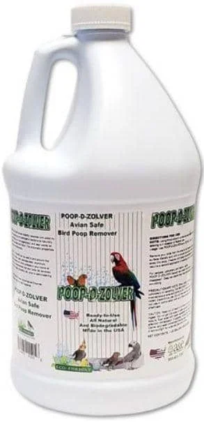 AE Cage Company Poop D Zolver Bird Poop Remover Lime Coconut Scent - 1 gallon