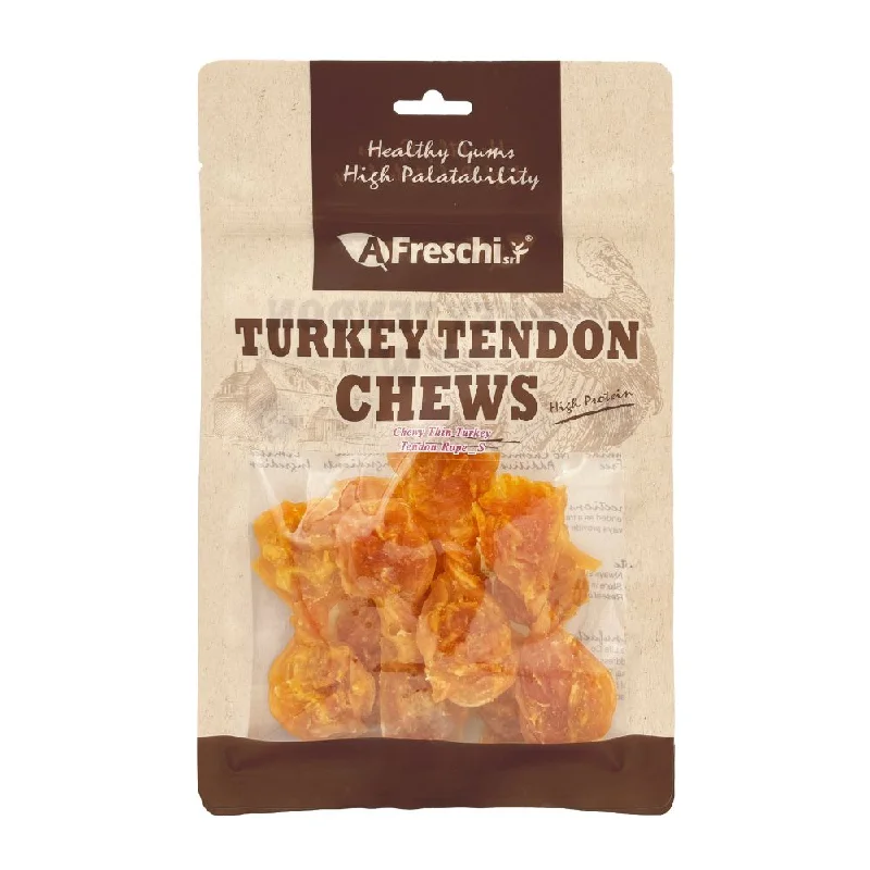 Afreschi Dog Turkey Tendon Chews Rope S 77g