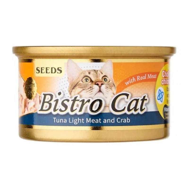 Bistro Cat Light Tuna Meat & Crab 80g