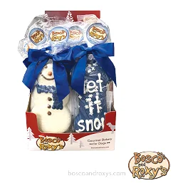 Bosco & Roxy's Let it Snow Bone Cookie