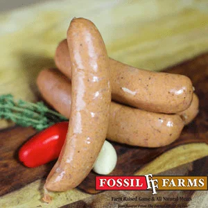 Duck Sausage with Apple Brandy