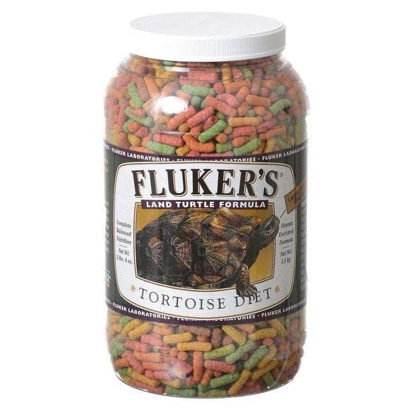 Flukers Tortoise Diet - Large Pellet - 3.25 lbs