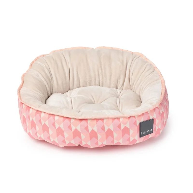 FuzzYard Reversible Bed - Pink Lemonade L 75cm x 80cm