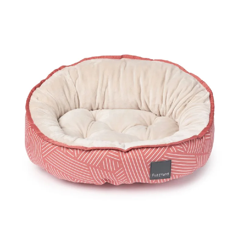 FuzzYard Reversible Bed - Thornbury Brick Red L 75cm x 80cm