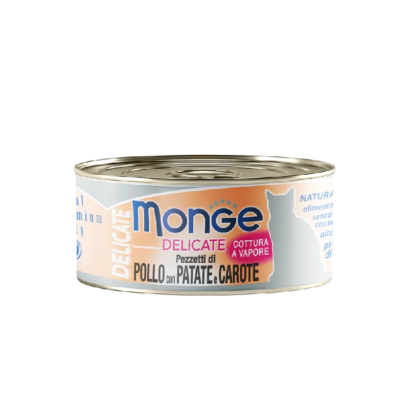 Monge Cat Delicate Chicken with Potato and Carrot 80g