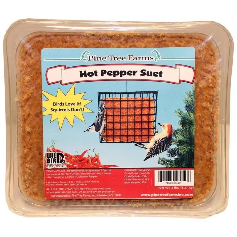 PINE TREE FARMS HOT PEPPER SUET CAKE