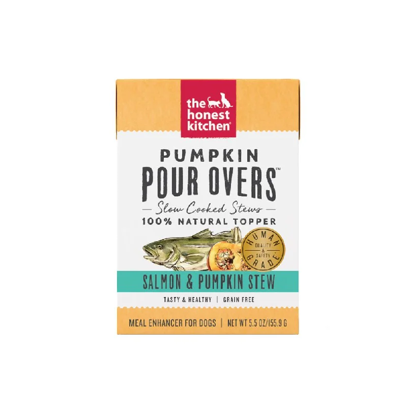 The Honest Kitchen Dog Pumpkin Pour Overs Salmon & Pumpkin Stew 5.5oz