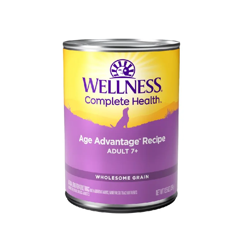 Wellness Dog Complete Health Wholesome Grain Age Advantage Recipe Adult 7+ 12.5oz