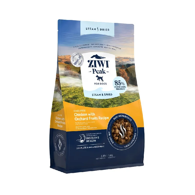 Ziwi Peak Dog Steam & Dried Chicken with Orchard Fruits 1.5kg